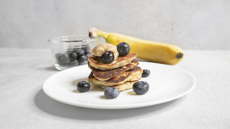 banana pup pancake for dogs